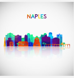 Naples Skyline Silhouette