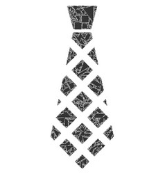 Shard Mosaic Checkered Tie Icon