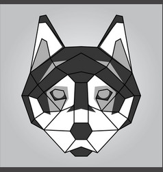 Husky Face Lineart For Print Or Logo