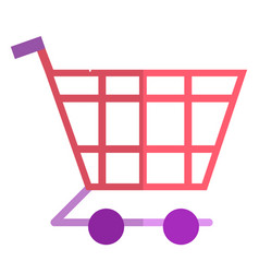 Pink Shopping Cart Icon