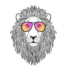 Lion With Sunglasses