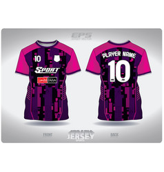 Eps Jersey Sports Shirt Pink Purple Digital