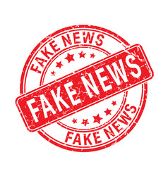 Fake News An Impression A Seal Or Stamp