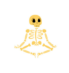 Skeleton Sitting Pose