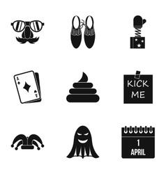 Jocularity Icons Set Simple Style