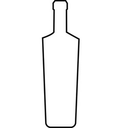 Wine Beer Black Outline Bottle Icon Bar Pub Brew