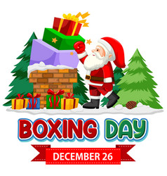 Boxing Day Banner Design