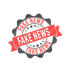 Fake News An Impression A Seal Or Stamp