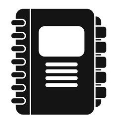 Office folder icon simple platform system Vector Image