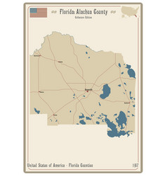 Map Of Alachua County In Florida