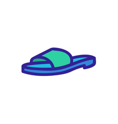 Clog Shoe Icon Outline