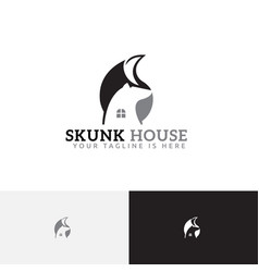 Skunk House Home Realty Real Estate Logo