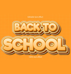 Back To School Text Effect