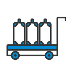 Icon Of Luggage Cart