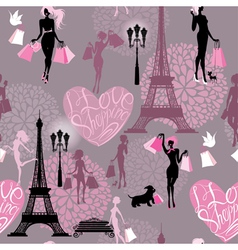 Seamless Pattern - Effel Tower