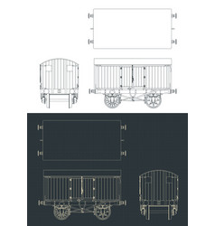 Goods Wagon Blueprints