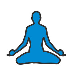 Lotus Pose Icon