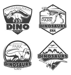 Vintage Dinosaur Logos