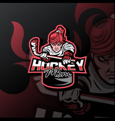 Hockey Mom Logo For Esport