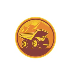 Mining Dump Truck Retro