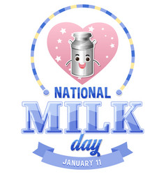 National Milk Day Banner Design