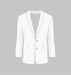 Mens White Business Suit