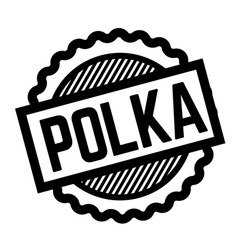 Polka Black Stamp