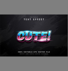 Cute 80s Gradient Style Text Effect