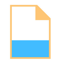 File type icon blank sign Royalty Free Vector Image