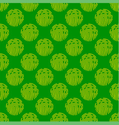 Seamless Wallpaper Pattern With Fingerprint Icon