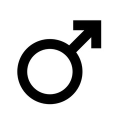 Simple Of Mars Symbol Concept Of Gender Symbols