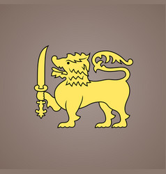 Symbol From The Flag Of Sri Lanka