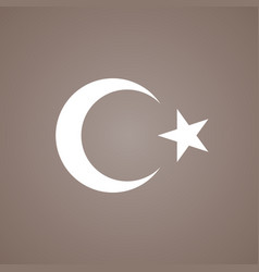 Symbol From The Flag Of Turkey