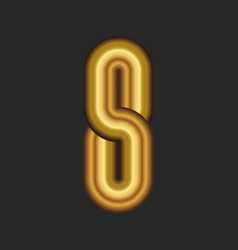 Golden 8 Number 3d Logo Monogram Mockup Minimal