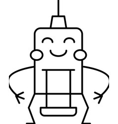 Syringe Medicine Tool Line Icon