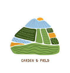 Garden Field Farm Landscape