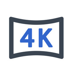 4k Video Icon