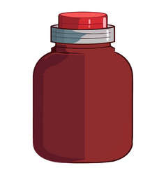 Medicine Jar Icon Isolated On Transparent