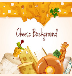 Cheese Assortment Background