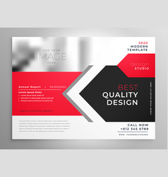 Creative Business Flyer In Red Black Design