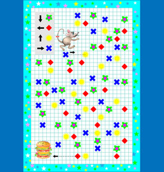 Educational Page For Children On A Square Paper