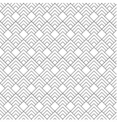 Abstract Geometric Line Pattern Seamless Black