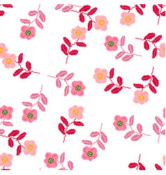 Small Flower Seamless Pattern Abstract Floral