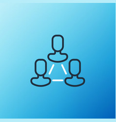 Line Business Hierarchy Organogram Chart