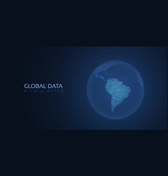 Binary Planet Earth Big Data Global Analytics