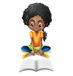 A Black Girl Reading