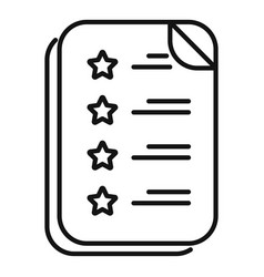 Featured Product List Icon Outline Event