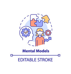 Mental Models Concept Icon