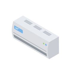 Modern Electronic Air Conditioner With Temperature