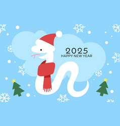 Winter New Year 2025 Card